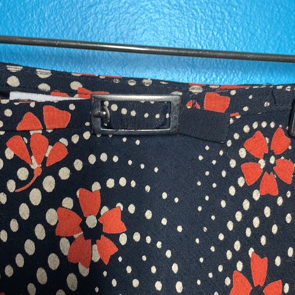 Ann Taylor retro quirky Loft fluttery skirt 30s 40s style size 10 - Picture 5 of 8